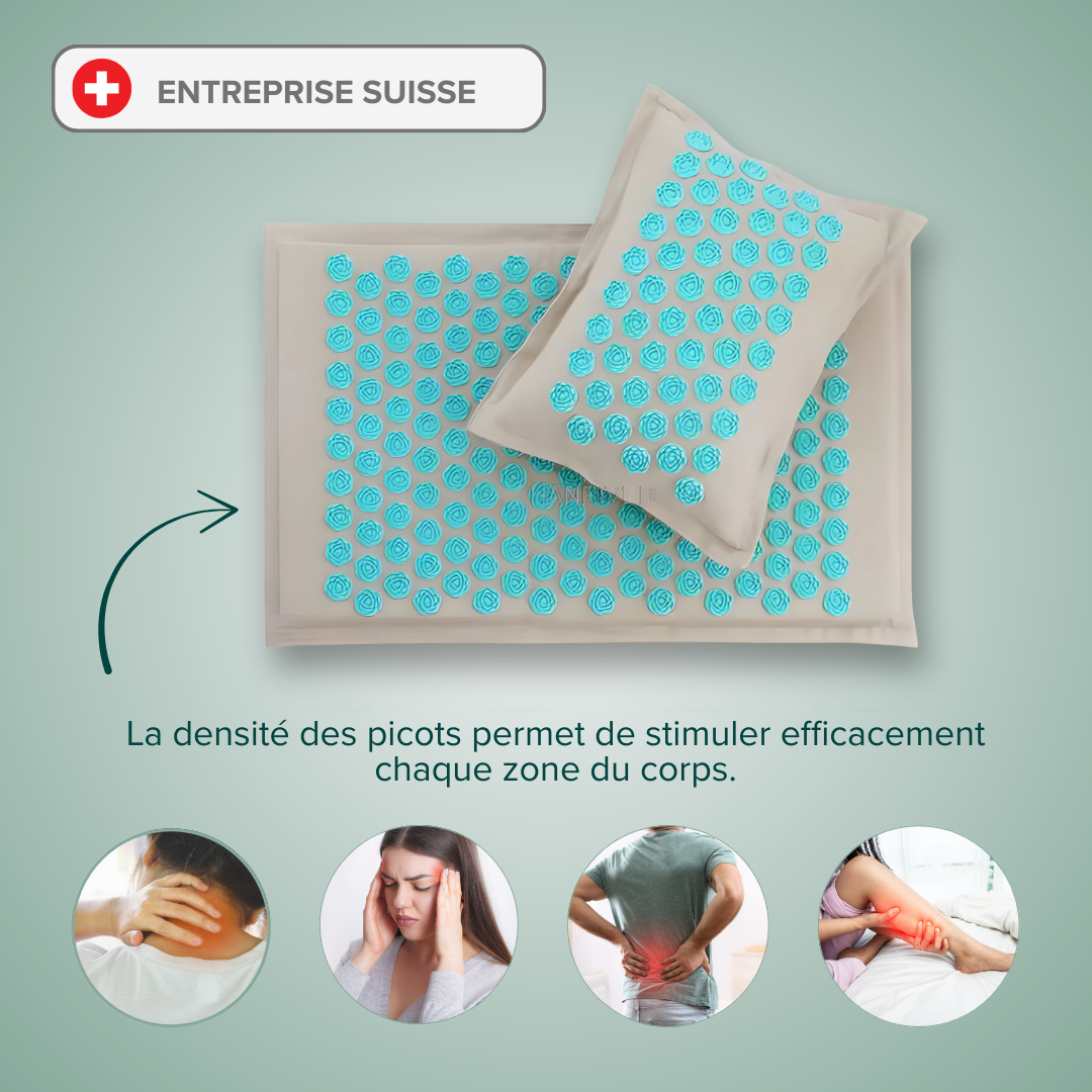 Tapis d’acupression – Miracle 15 minutes