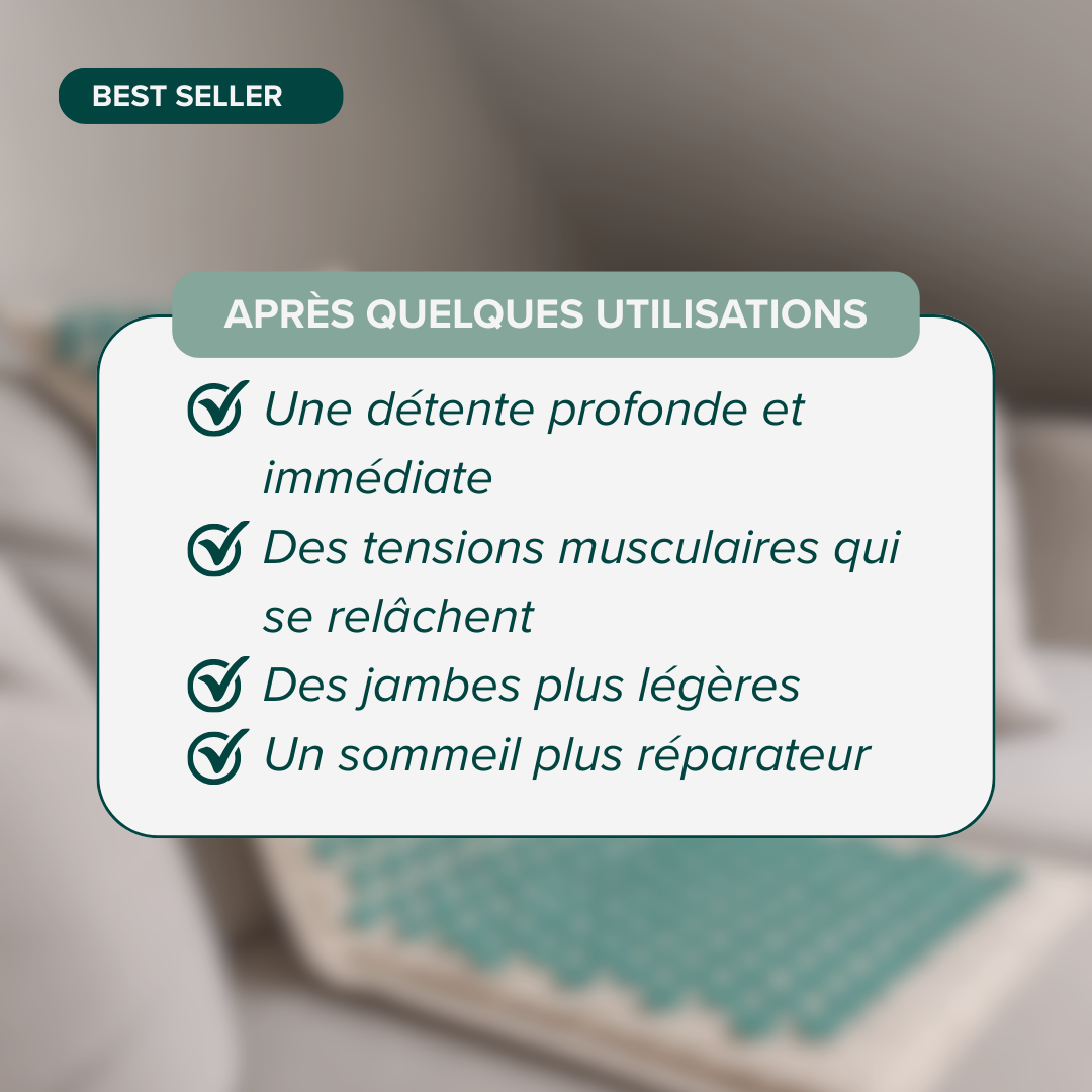 Tapis d’acupression – Miracle 15 minutes