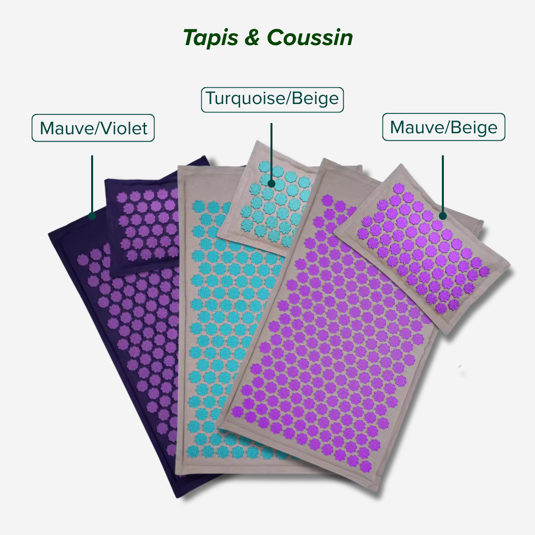 Tapis d’acupression, 15 minutes pour un corps sain