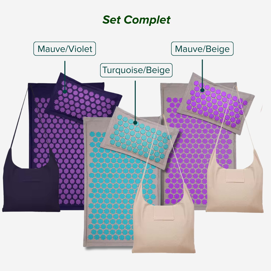 Tapis d’acupression, 15 minutes pour un corps sain